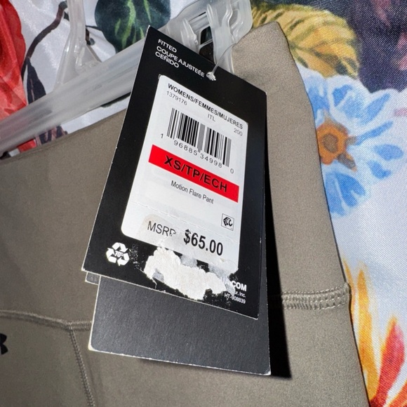 Under Armour Women's Motion Flare Taupe Pant - Picture 6 of 8